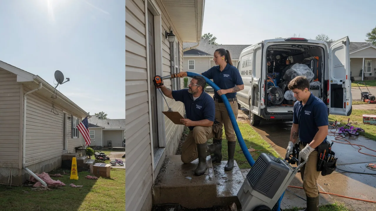 Ceiling Water Damage Restoration in Tyrone, PA near me
